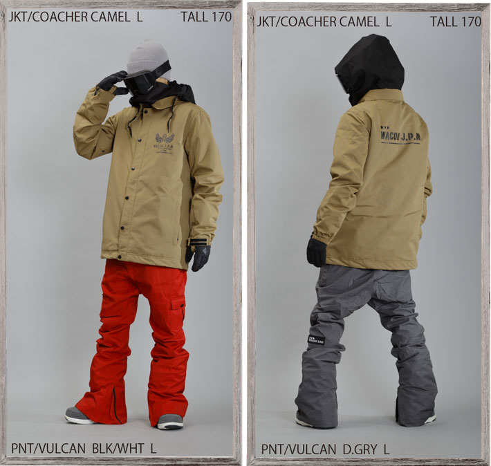 25-26 WACON ウェア ジャケット ワコン スノーボード ウェア メンズ