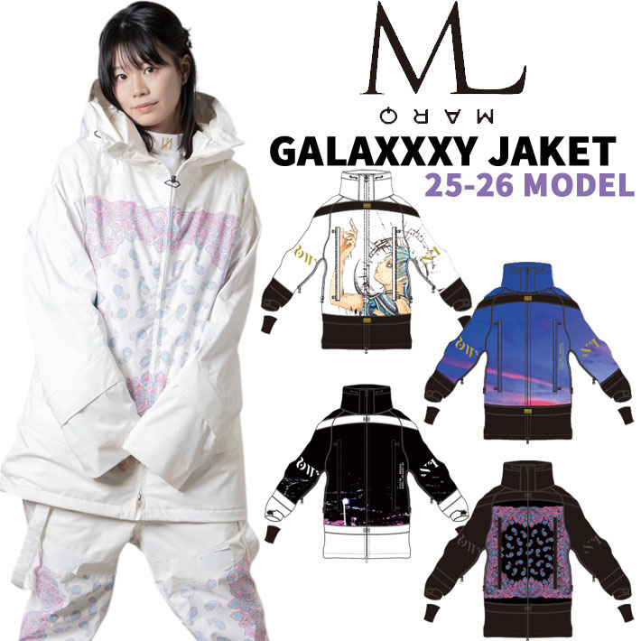 25-26 MARQLEEN GALAXXXY JACKET MQ06000 マークリーン スノーボード