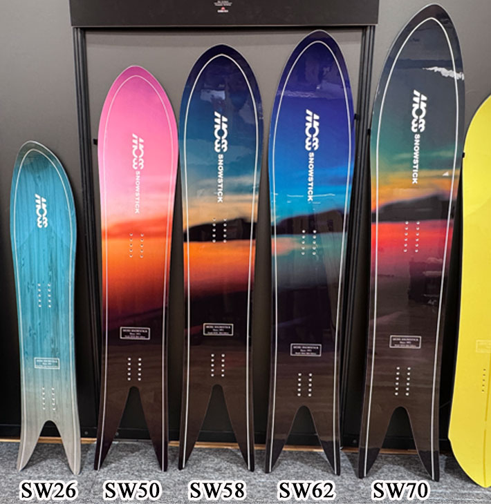 予約商品] 26-27 MOSS SNOWSTICK パウダーボード SW62 モス スノー