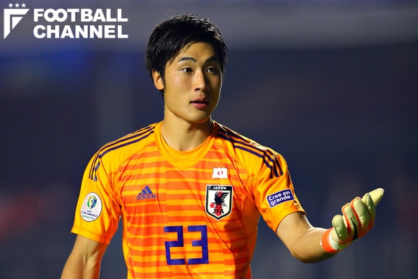 サンフレッチェ広島、大迫敬介が理想とするGK像。「ゴール前で存在感を