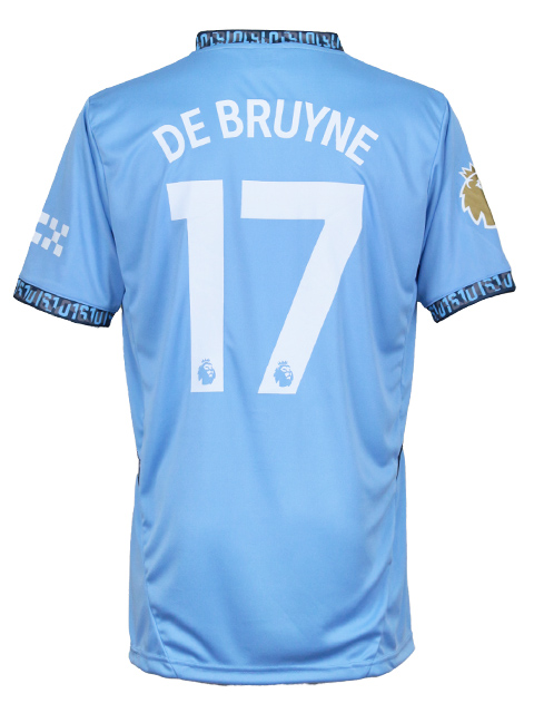 24-25 マンチェスターシティ No.17 デブライネ】レプリカユニフォーム