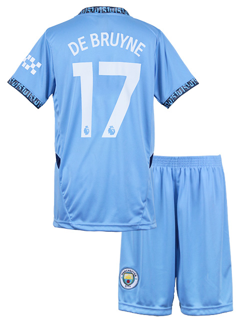 24-25 マンチェスターシティ No.17 デブライネ】キッズ・ジュニア用