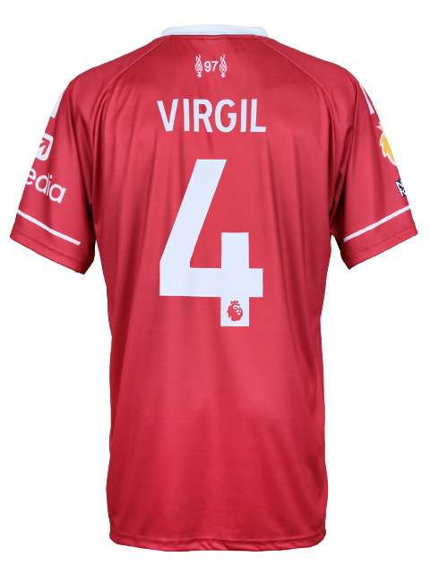 25-26 リバプール No.4 フィルジル・ファンダイク】レプリカ