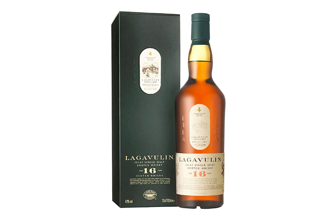 ラガヴーリン 16年｜本格アイラモルトのウイスキー付き祝電ギフト