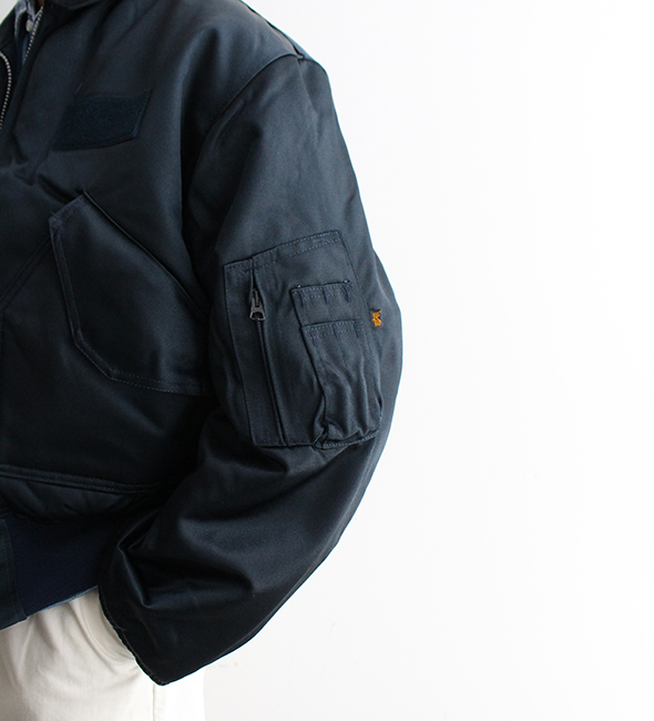 DEADSTOCK】90s Alpha Industries CWU-45/P Fright Jacket “Made In