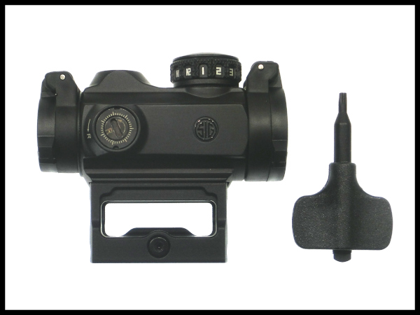 SIG SAUER: ドットサイト ROMEO-MSR Compact Red Dot 1x20mm 2MOA BKの