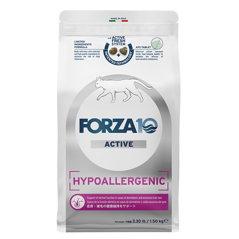 ハイポアレルジェニックアクティブ キャットフード｜皮膚・被毛の健康