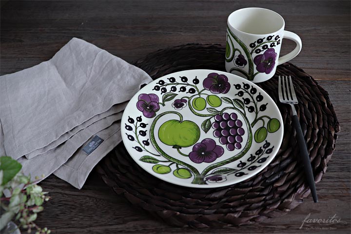 ARABIA（アラビア）｜ パラティッシ マグカップ 0.35L パープル