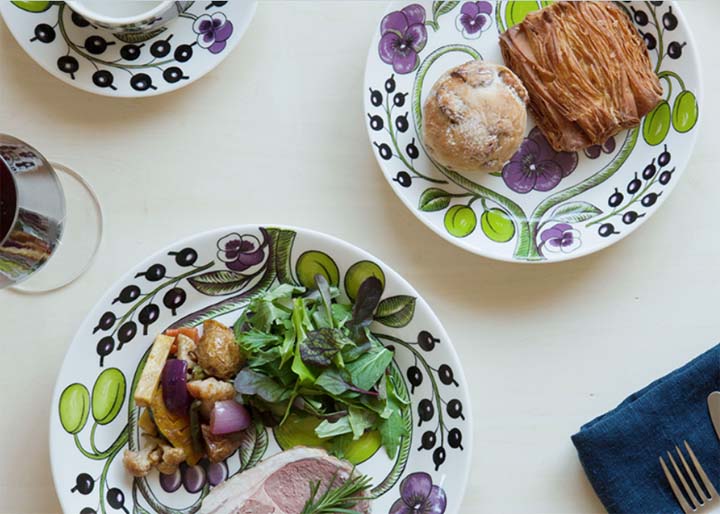 ARABIA（アラビア）｜ パラティッシ プレート 26cm パープル