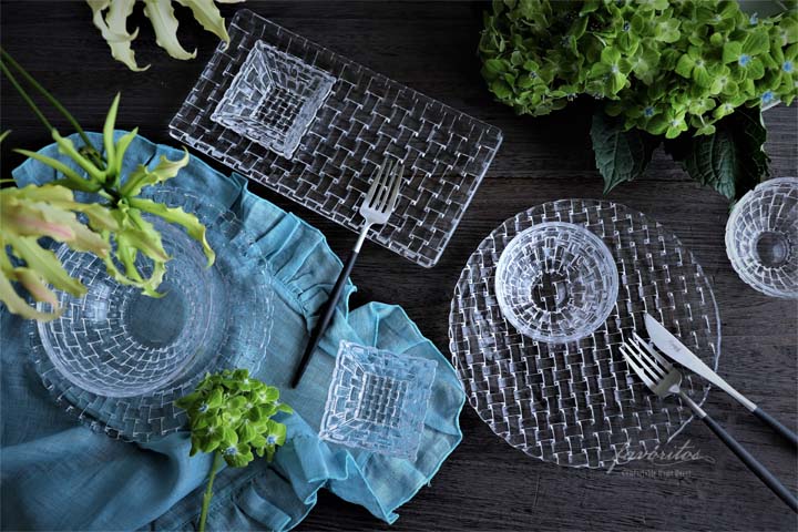 Nachtmann（ナハトマン)｜ボサノバ レクタングラー プレート 28×14cm