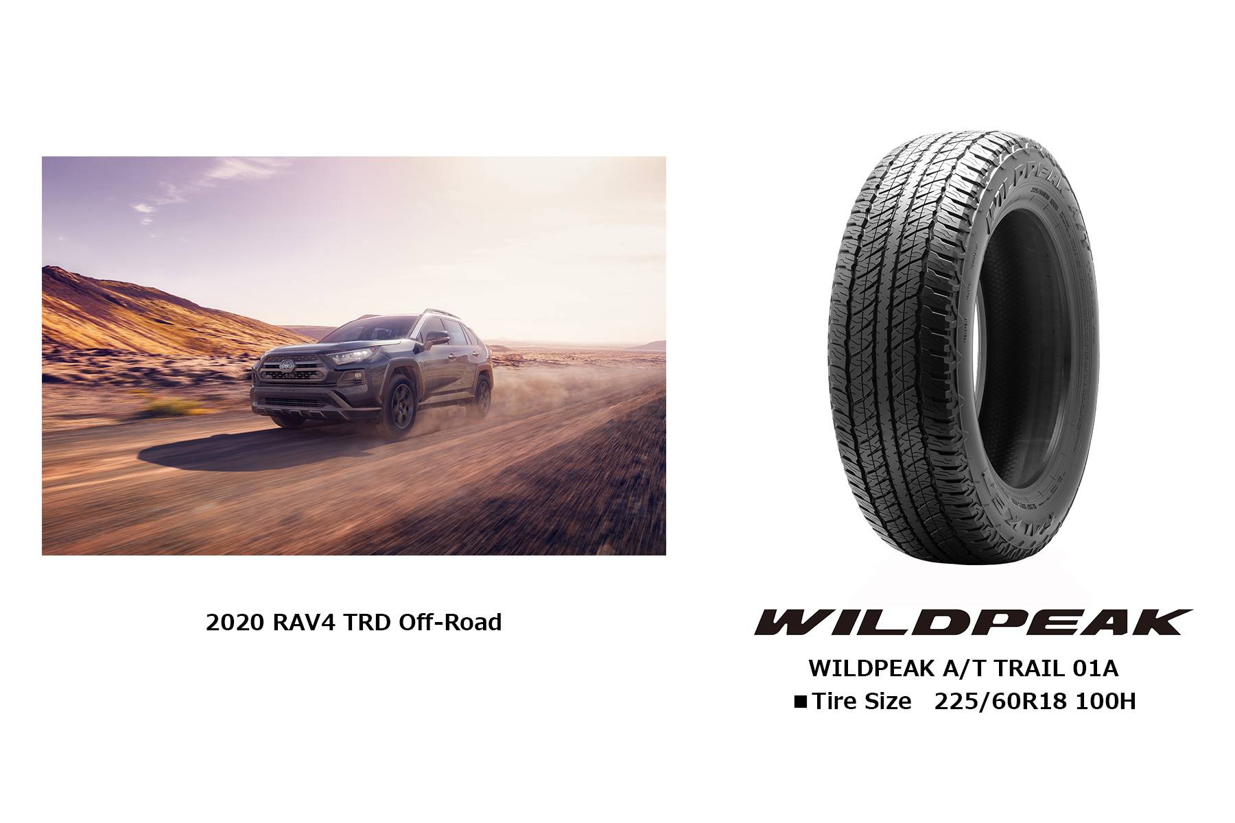 FALKEN ｢WILDPEAK｣がトヨタモーターノースアメリカの ｢2020 RAV4 TRD