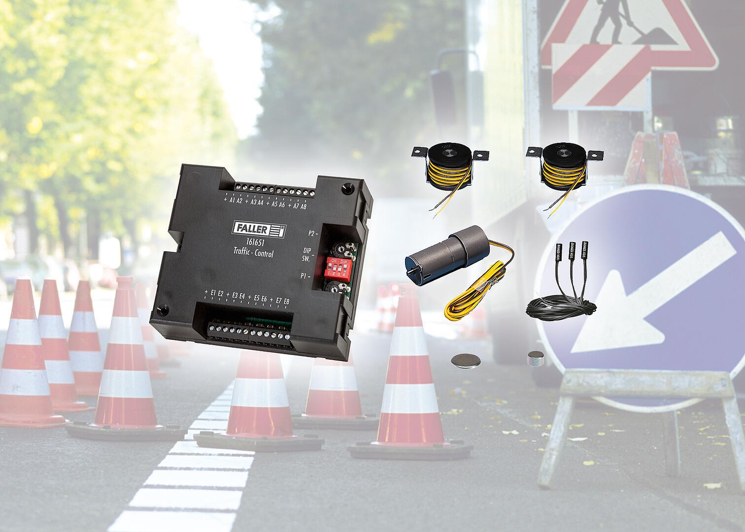 鉄道模型 FALLER 1626 Car System Basis-Set HO 1:87 Car System Basic