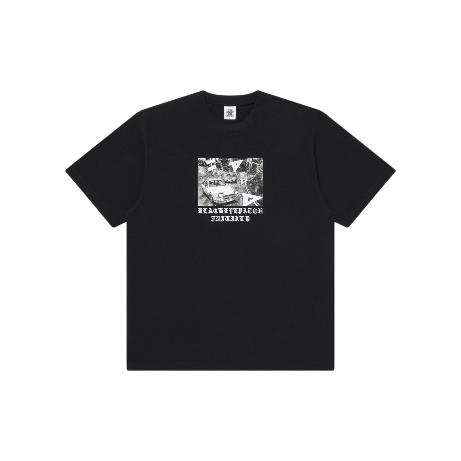 BLACK EYE PATCH (INITIAL D TEE) BLACK - FAMLEST