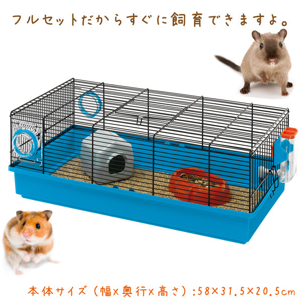 ハムスター マウス用ケージ コラ KORA BLACK – ファンタジーワールド