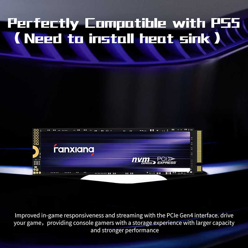 Fanxiang S880 SSD: PCIe 4.0 NVMe SSD Compatible with PS5 – FanXiang