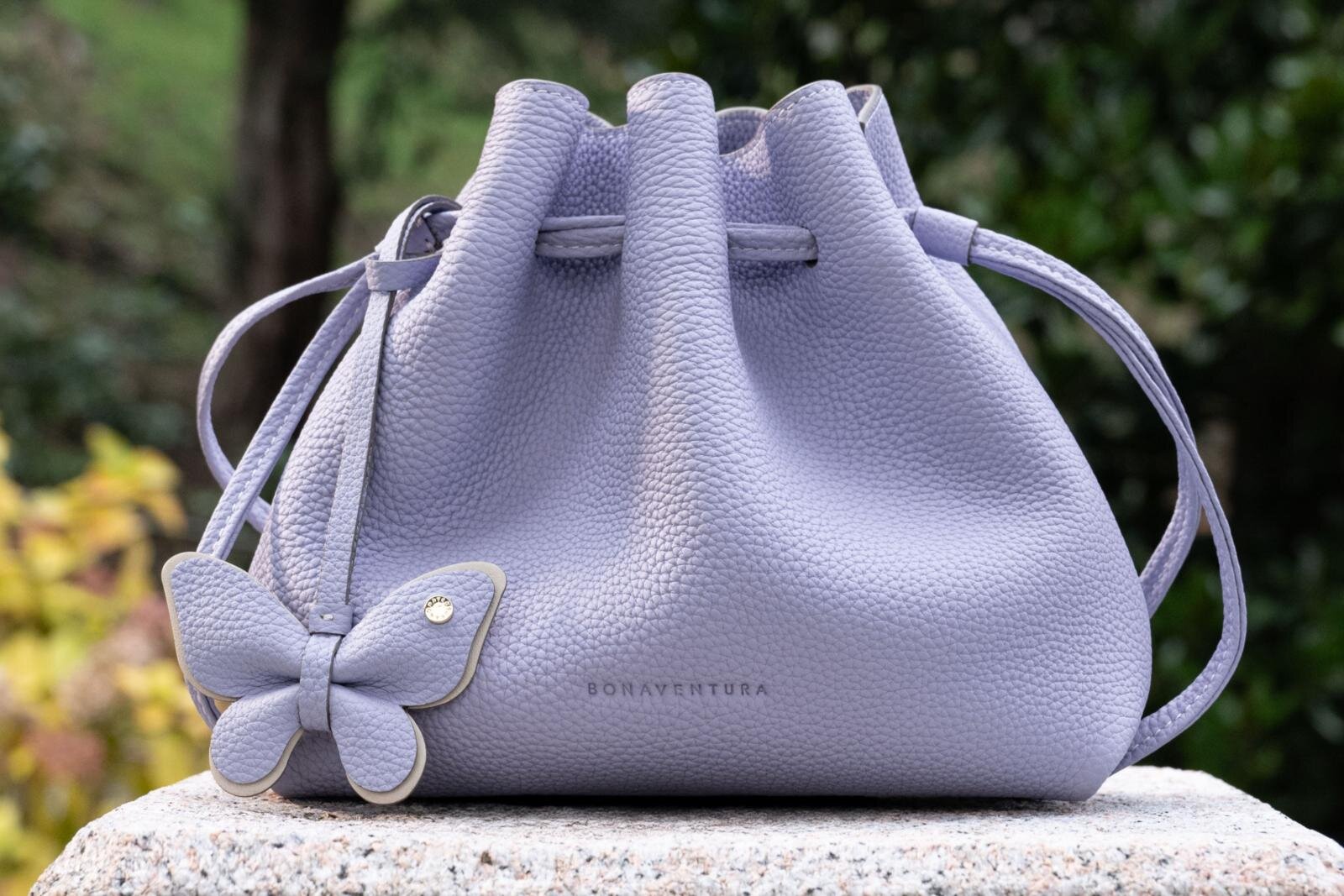 ボナベンチュラ“桜＆藤の花”カラーの春バッグ、ふっくら巾着型や台形