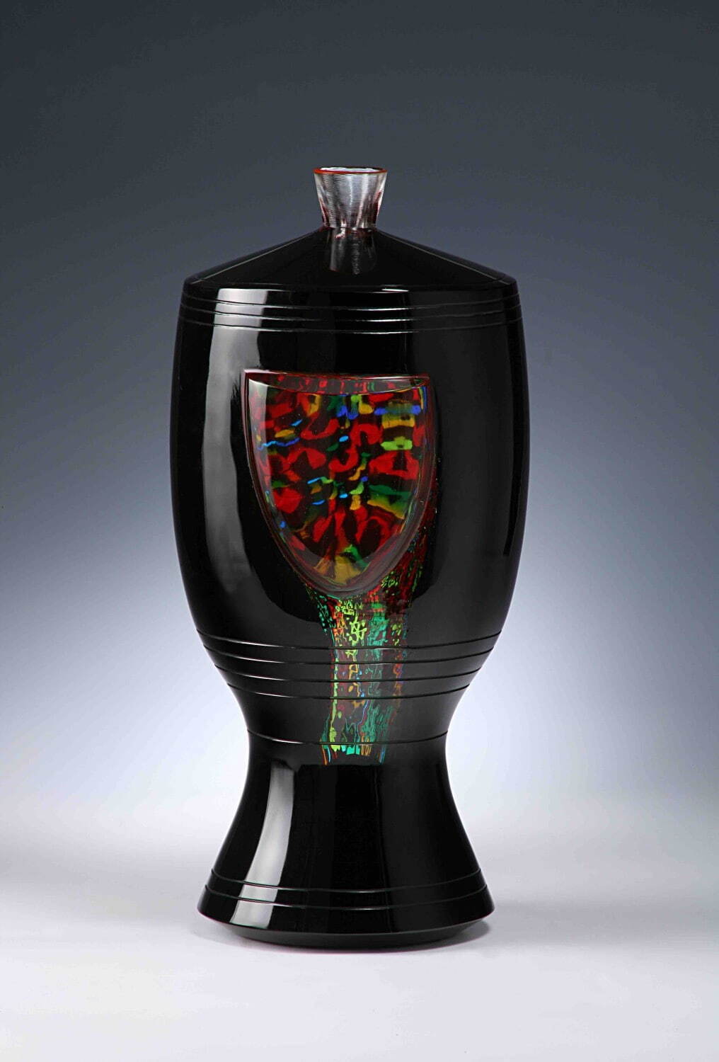 ガラス作家・大平洋一の回顧展が富山市ガラス美術館で、“西洋と東洋の