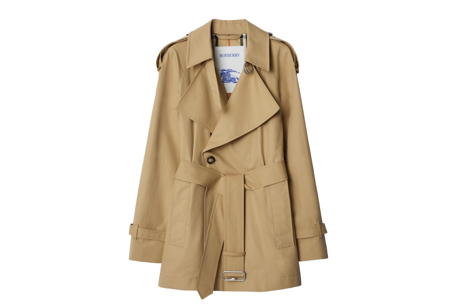 バーバリー24年秋ウィメンズアウター、軽やかなトレンチジャケットや