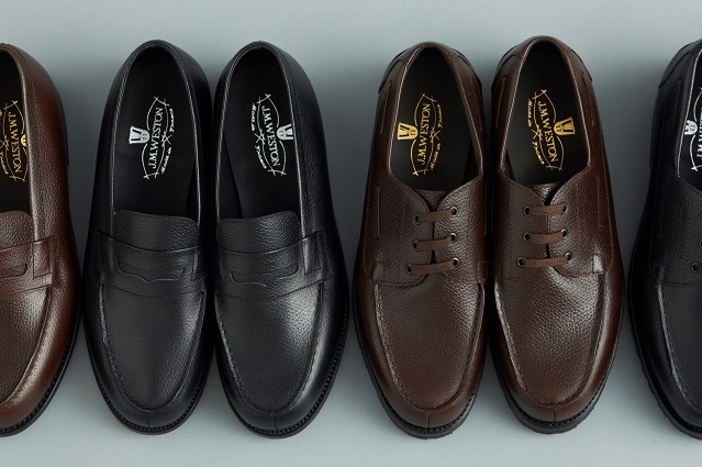 ジェイエムウエストン“シボ革”のメンズローファー＆ダービーシューズ