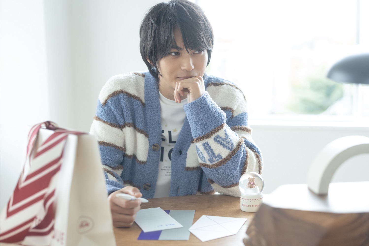 ジェラート ピケ オム24年クリスマス、スタジャン風ルームウェアやネル