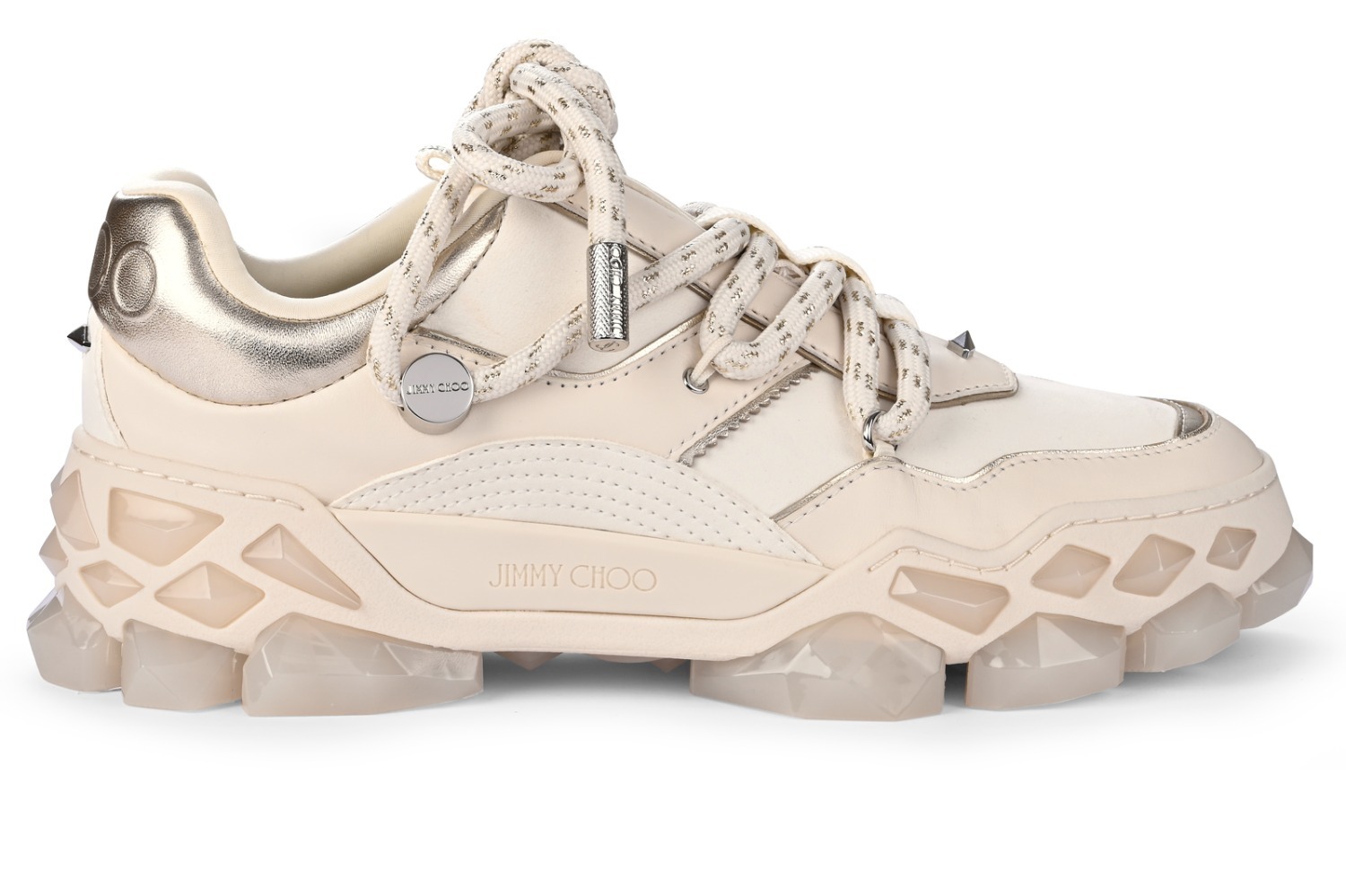 ジミー チュウ、“ダイヤモンドのように煌めく”半透明ソールのユニ