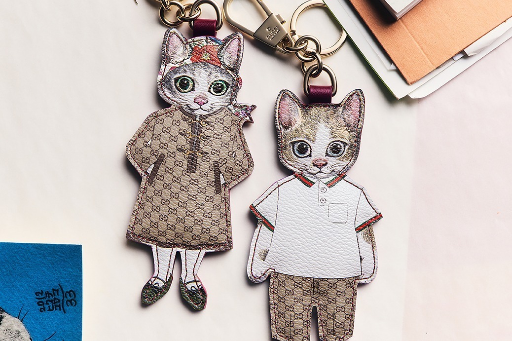 グッチからヒグチユウコの猫チャーム、パステルカラーの“GGキャンバス