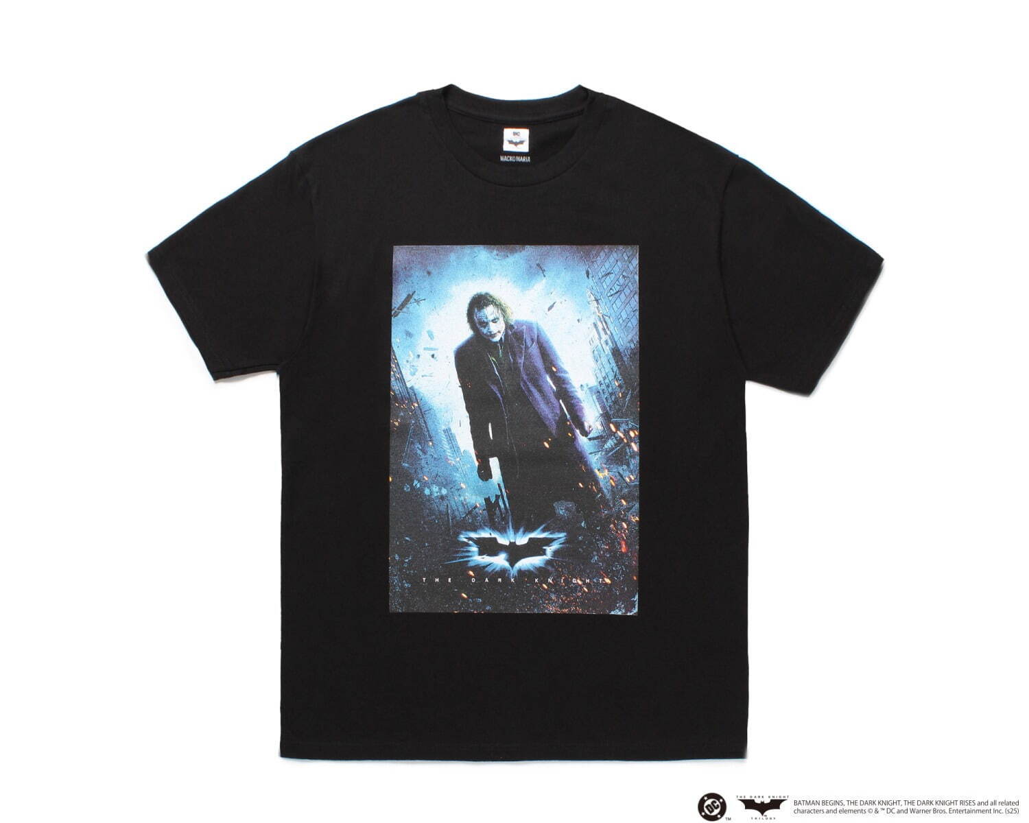 ワコマリア×映画『バットマン』実写3部作、『ダークナイト』のアート