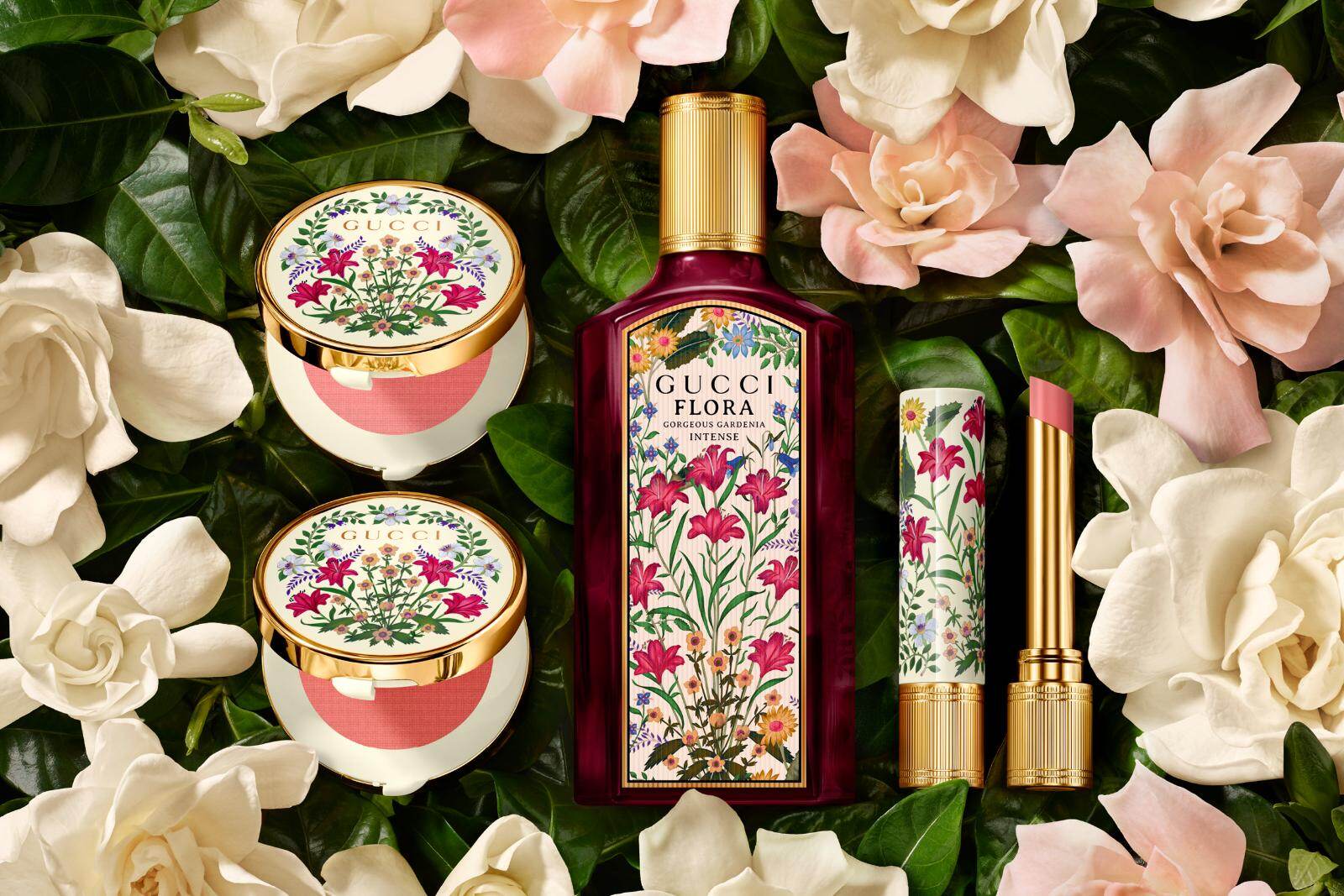 グッチ ビューティ25年秋コスメ、「ガーデニア」の甘く濃厚な