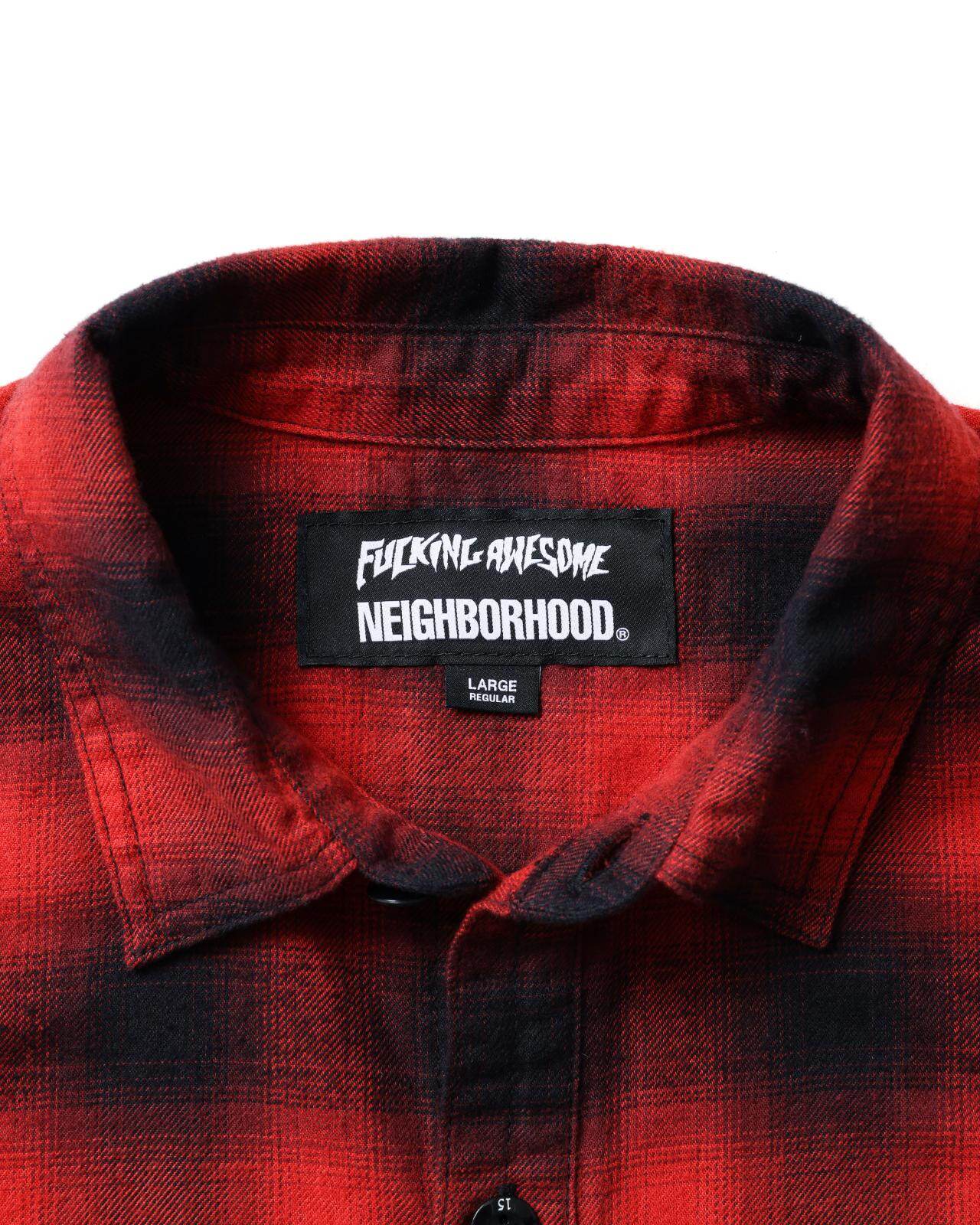 ネイバーフッド×ファッキンオーサム、ヴィンテージ風フードジャケット