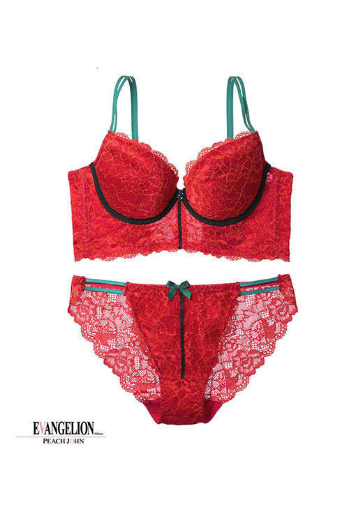 ピーチ・ジョン×エヴァンゲリオン - アスカになりきれるランジェリーや