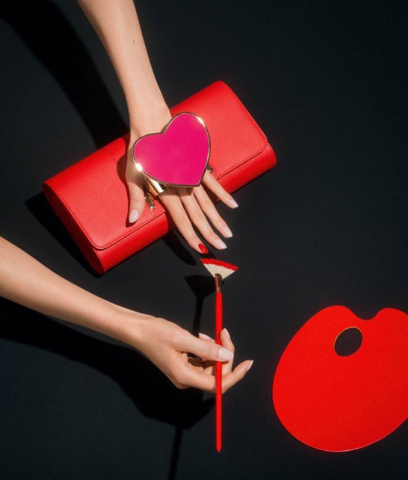 仏発・ペランより真っ赤な“ハート”バッグ - グローブから着想を得た