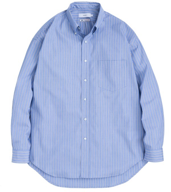 グラフペーパーの新作シャツ、トーマス・メイソンの生地を使用した