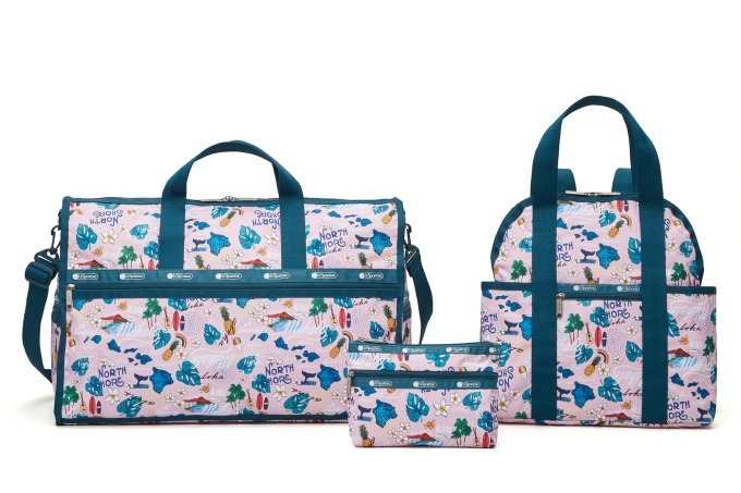 レスポートサックがイラストレーター関根正悟とコラボ、「ハワイ」柄