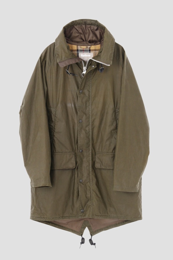 マーガレット ハウエル×バブアーのコラボアウター、軽やかなジャケット