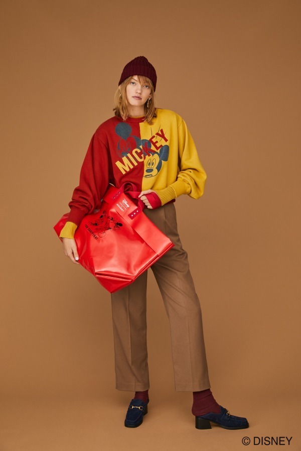 マウジー「ミッキーマウス」をフィーチャーしたパーカーやクラッチ