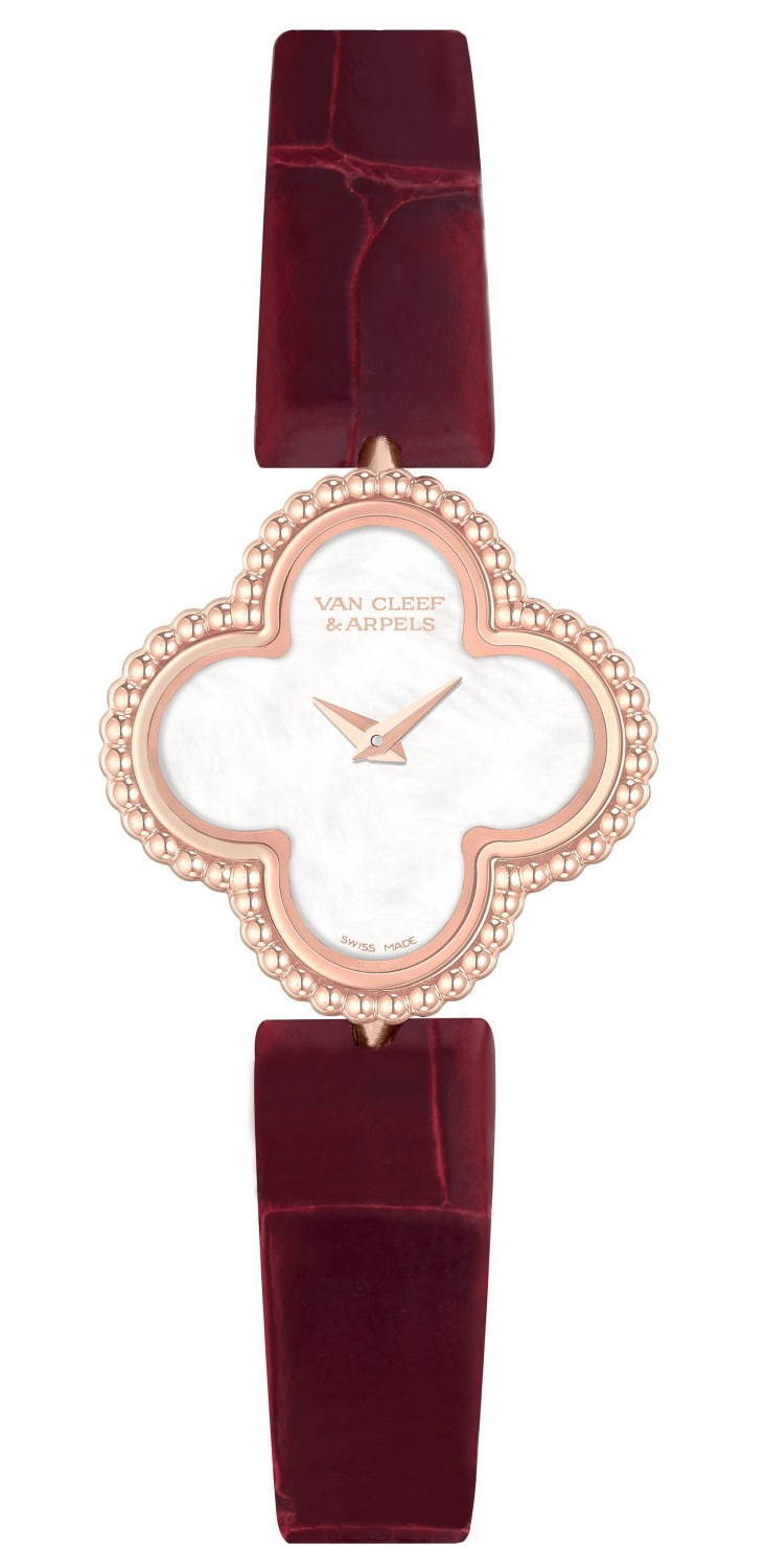 ヴァン クリーフ＆アーペル「スウィート アルハンブラ」新作腕時計
