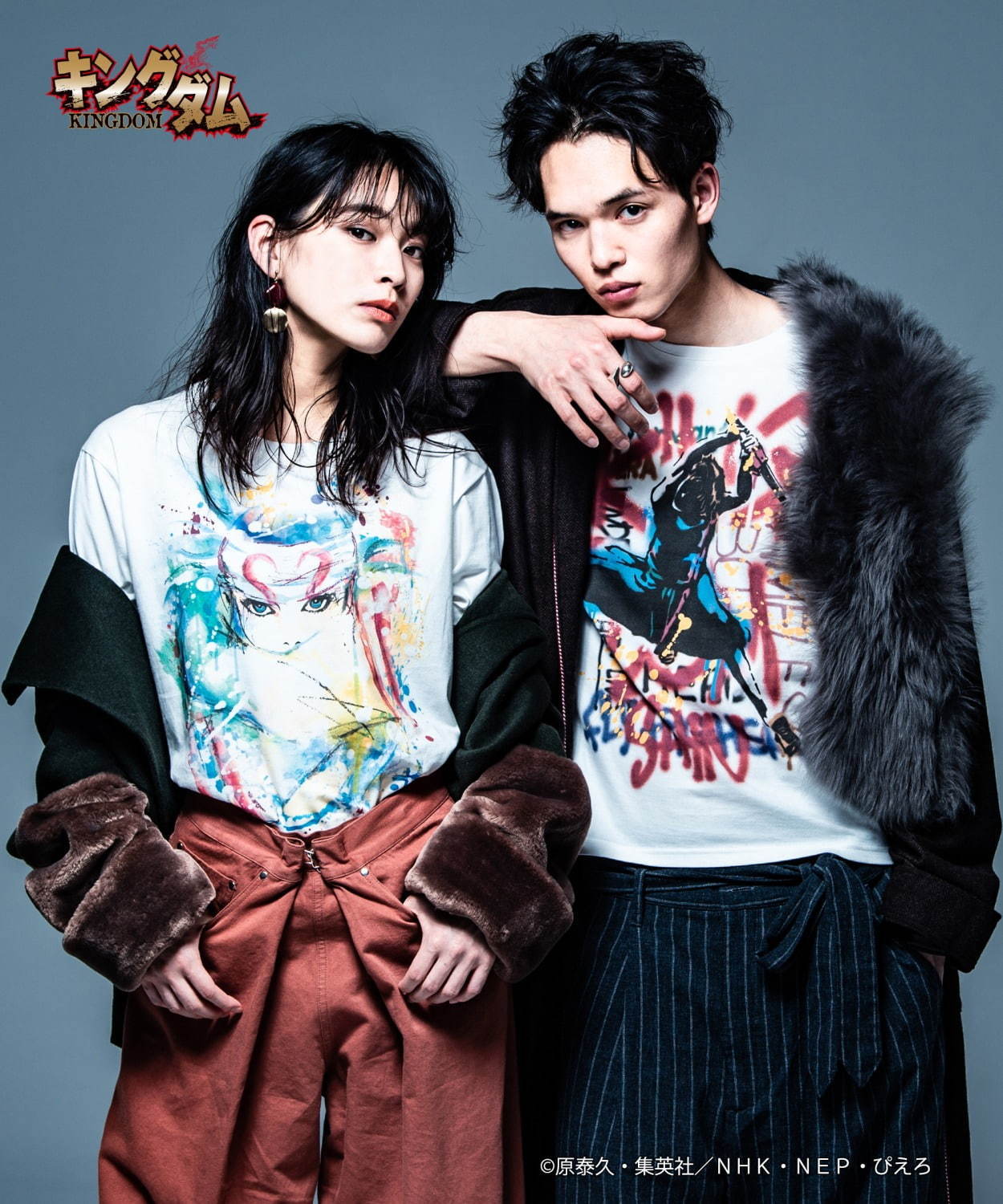 写真1/29｜アニメ『キングダム』楊端和や羌瘣のユニセックスTシャツ