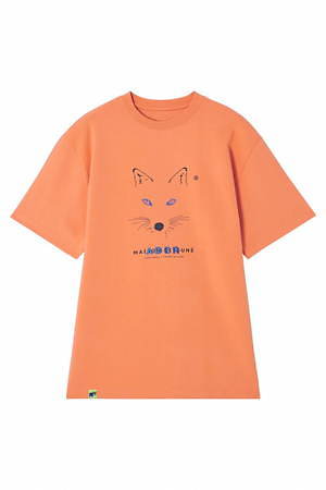 メゾン キツネ×アーダーエラー第2弾、“キツネ＆テトリス”の