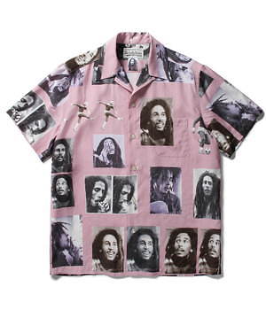 ワコマリア×“レゲエの神様”ボブ・マーリーのハワイアンシャツ