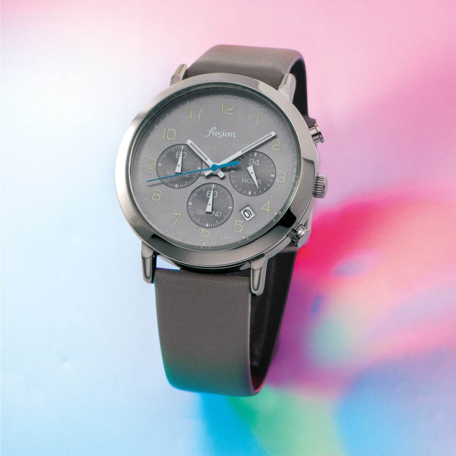 セイコー新時計ブランド「フュージョン」鮮やかネオンカラーのレトロ
