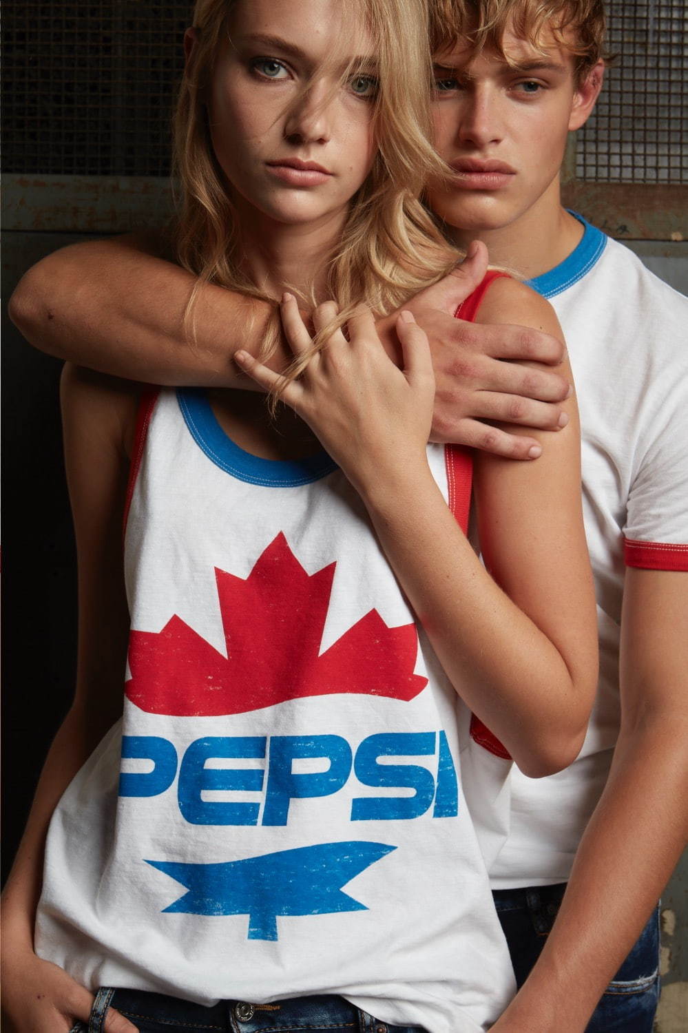 ペプシ x ディースクエアードのカプセルコレクション、 “ペプシ”ロゴ