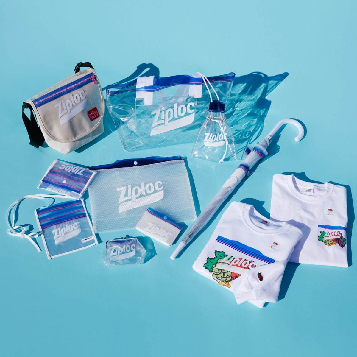 ジップロック」のバッグやポーチ第1弾、新宿ビームス ジャパン限定で