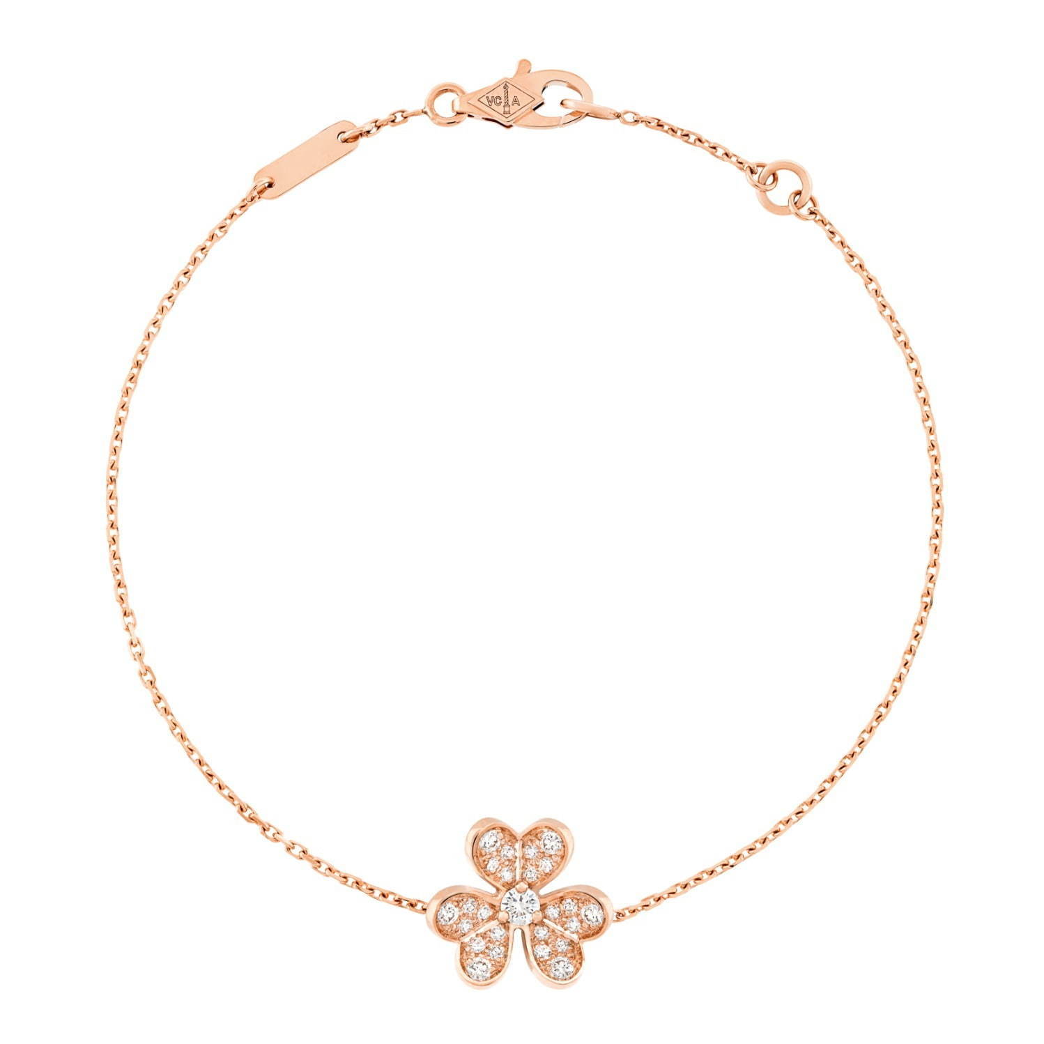ヴァン クリーフ＆アーペル“ハートの花びら”ブレスレット新作、ローズ