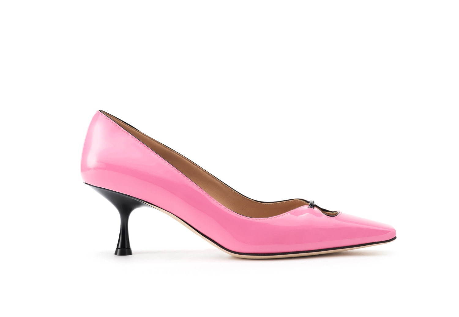 セルジオ ロッシ新作「sr トゥエンティー」パンプス、ロゴ入りバックル