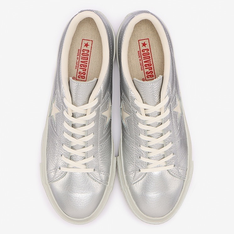 コンバースのスニーカー「ワンスター」新色、ゴールド＆シルバーの上質