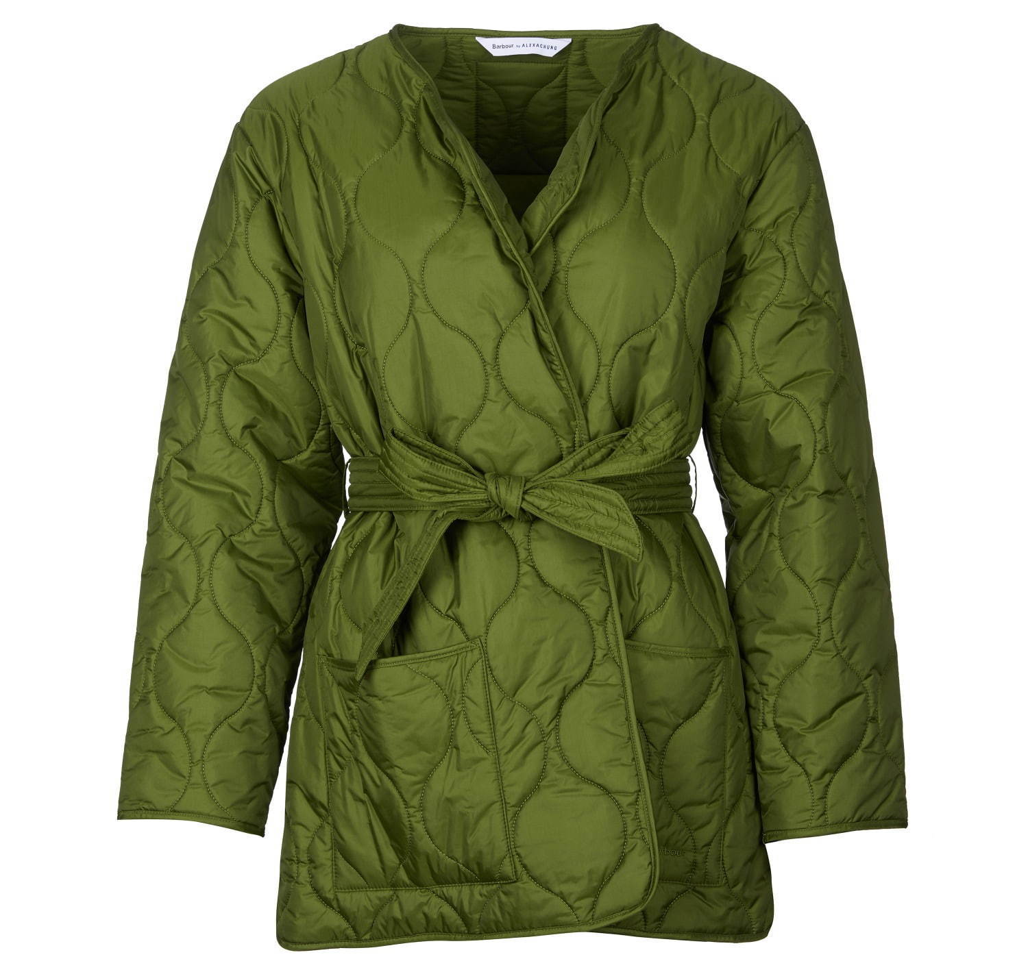 バブアー×アレクサチャンのコラボ第3弾、ボア付きのワックスド