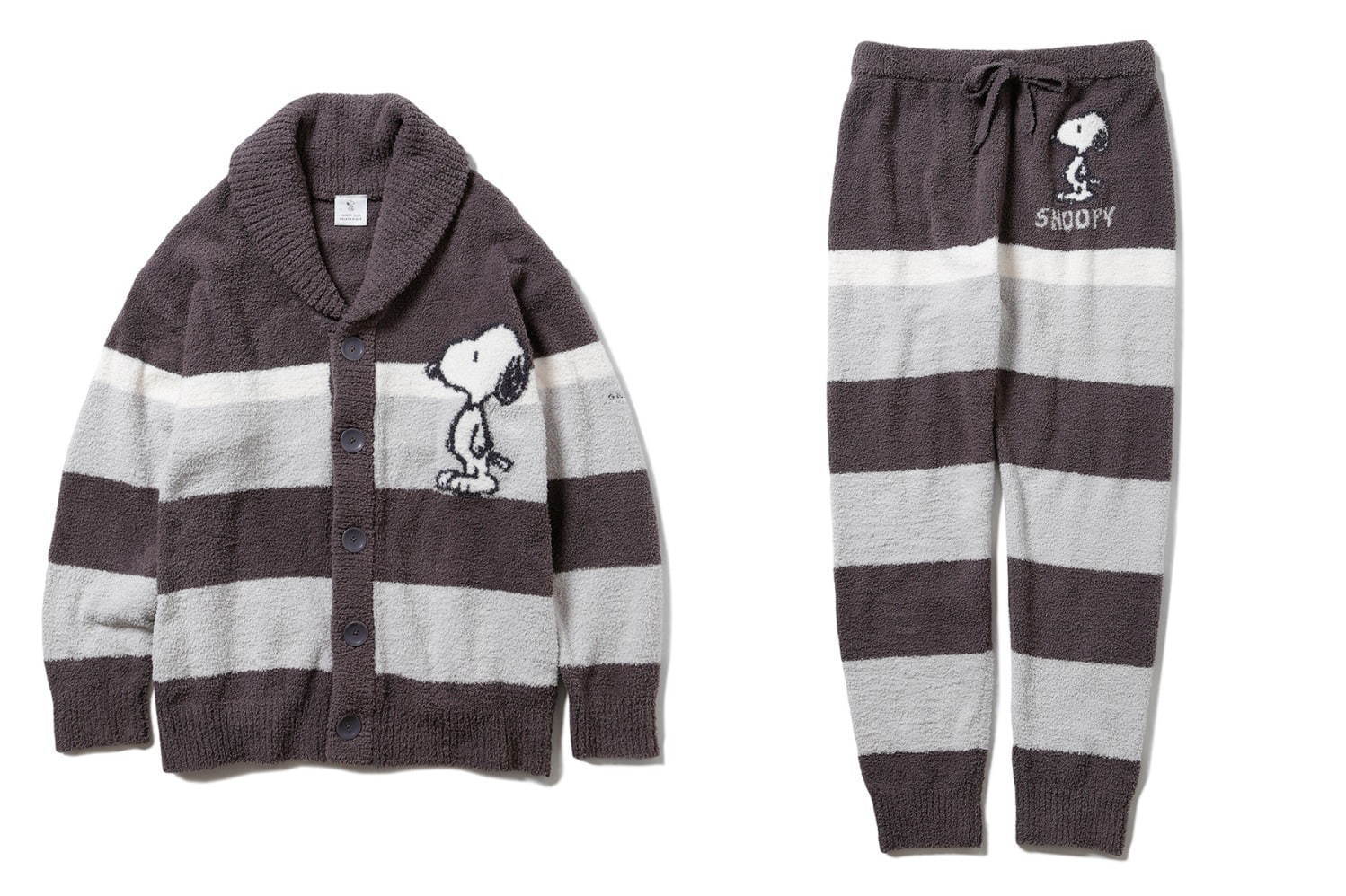 ジェラート ピケ×ピーナッツ - スヌーピー柄もこもこルームウェア＆耳