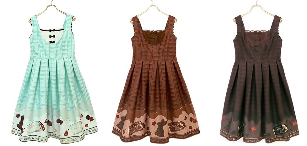 写真35/46｜エミリーテンプルキュート“チョコレート”柄ワンピース