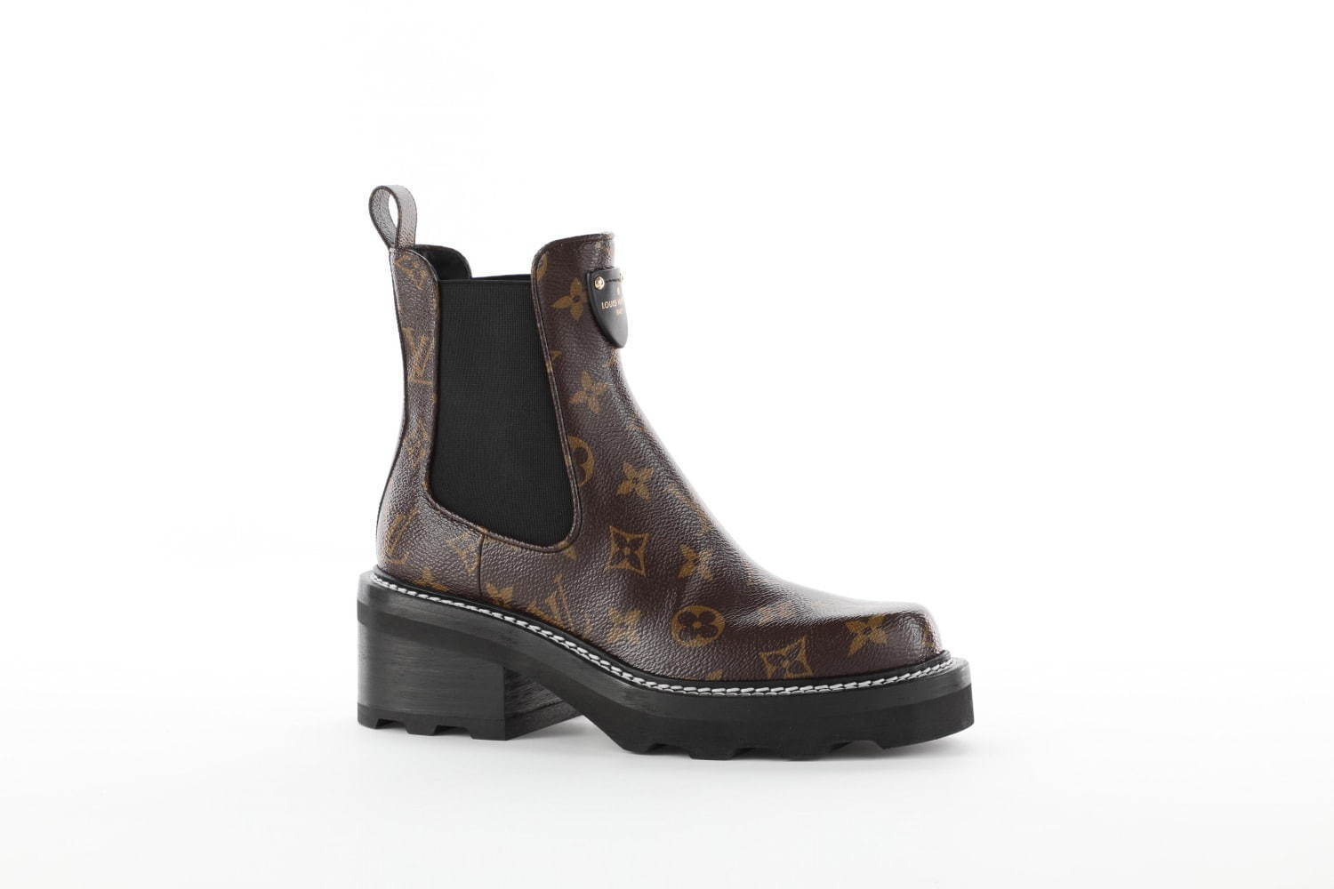 ルイ・ヴィトンの新作ブーツ、モノグラム・フラワー型ヒールや