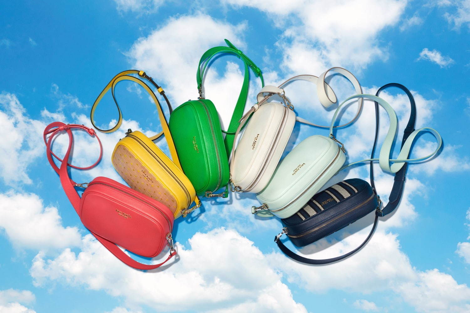 ケイト・スペード2021年春の新作バッグ、“カニやフグ”主役のクロス